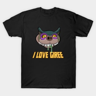 I Love Giree - No Heart - Yellow T-Shirt